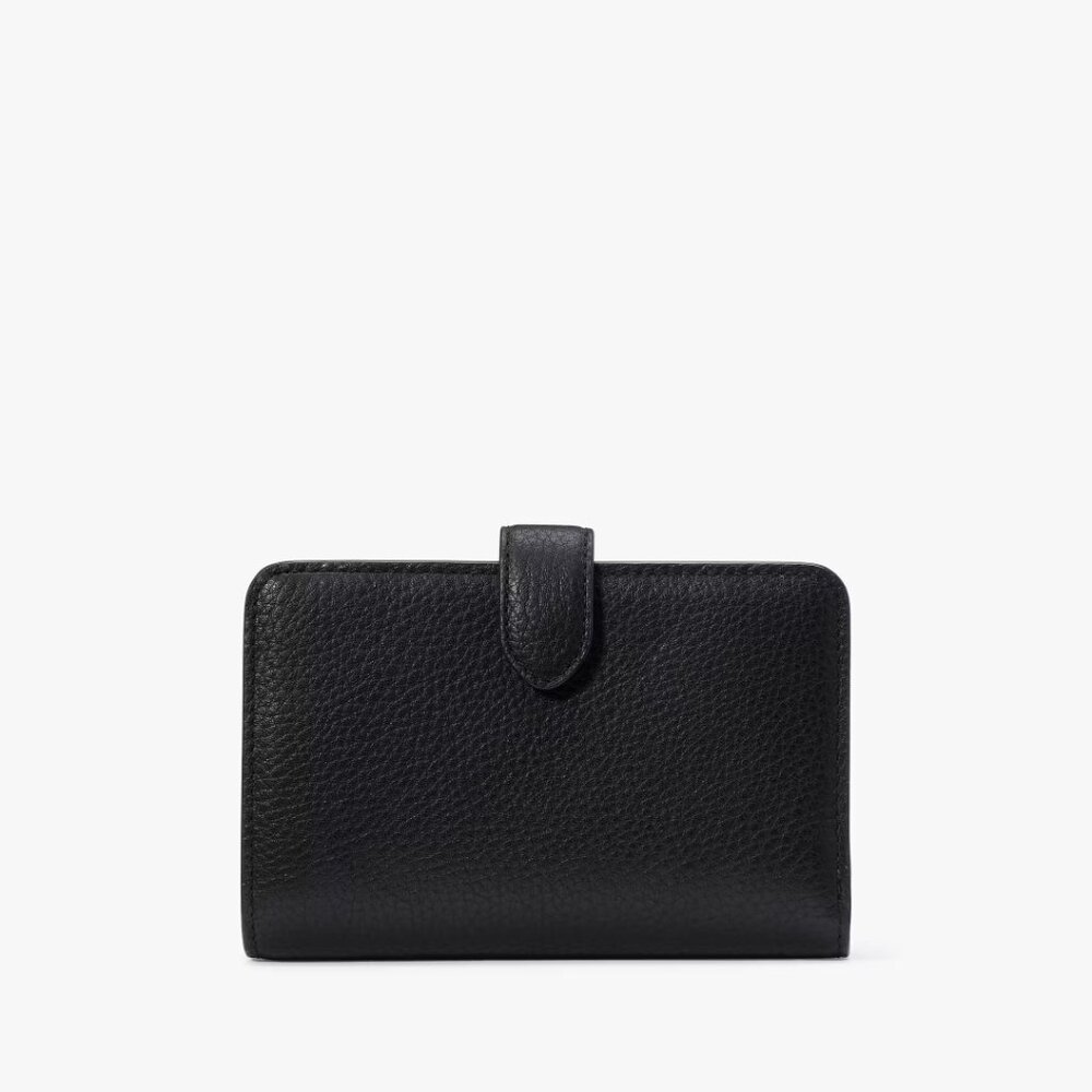 NWT Kate Spade Black Lena Medium Bifold Wallet - MSRP $199 - Picture 3 of 3
